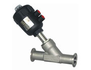 快裝（zhuāng）式氣動角座閥