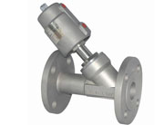 全不鏽鋼（gāng）法蘭氣（qì）動角座閥