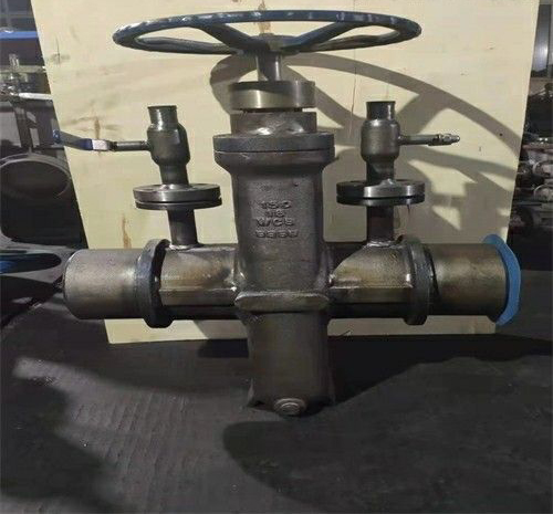 帶雙放（fàng）散燃氣平板閘閥