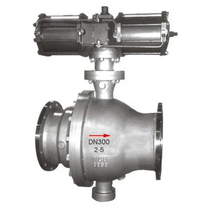 電動V型調節球閥