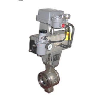 氣動V型調節球（qiú）閥