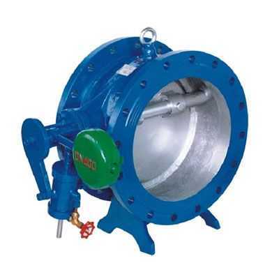 蝶式緩衝止回閥