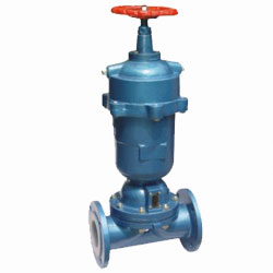 常開式氣動（dòng）襯氟（fú）隔膜閥