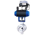 氣動V型調（diào）節球閥