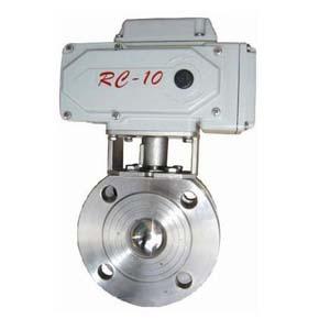 電動對夾式（shì）球閥（fá）