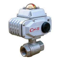 電動二片（piàn）式內螺紋球閥