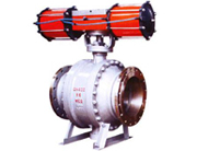 氣動固定式球閥