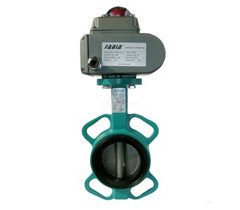 電動（dòng）對夾式襯膠蝶閥