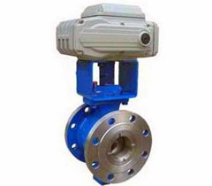 電動V型調（diào）節球（qiú）閥