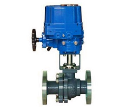 電子式O型電動調節球閥