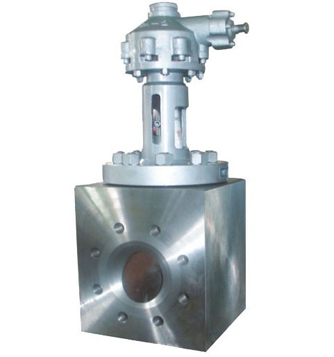 方塊平衡高壓角式截止閥