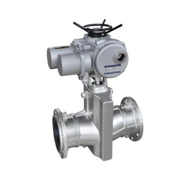 新結構電動膠管閥