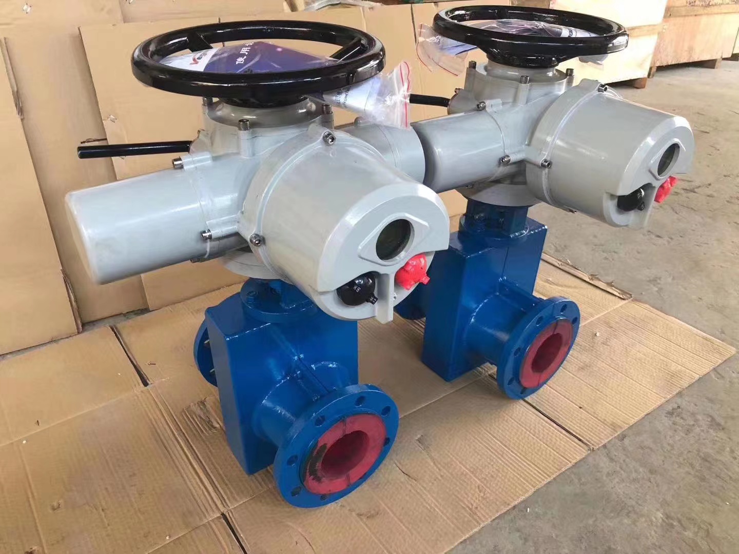 電動調節型（xíng）管（guǎn）夾閥