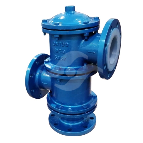 襯四氟帶（dài）雙（shuāng）接管阻火（huǒ）呼吸閥