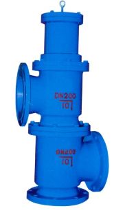 立式三通雙作用排泥閥