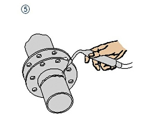 蝶閥安裝示意圖5