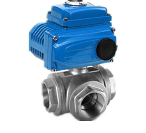 電動內螺紋三通球閥