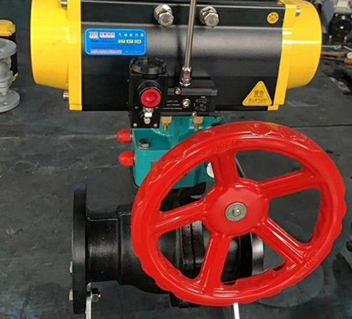 氣動（dòng）帶手動球（qiú）閥