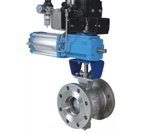 偏心角行程調節閥