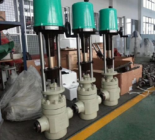 給水再循環電（diàn）動調節閥（fá）