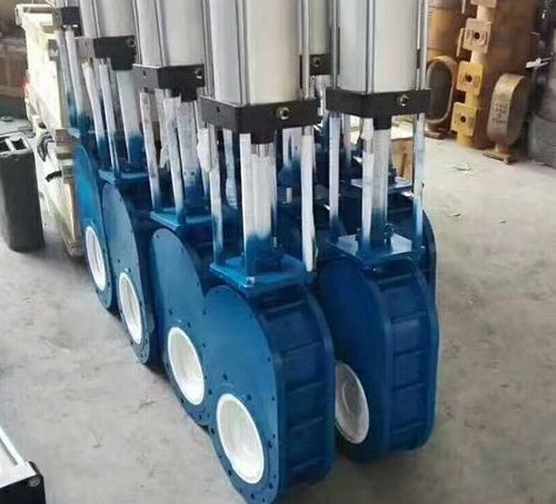 氣動金屬雙閘閥