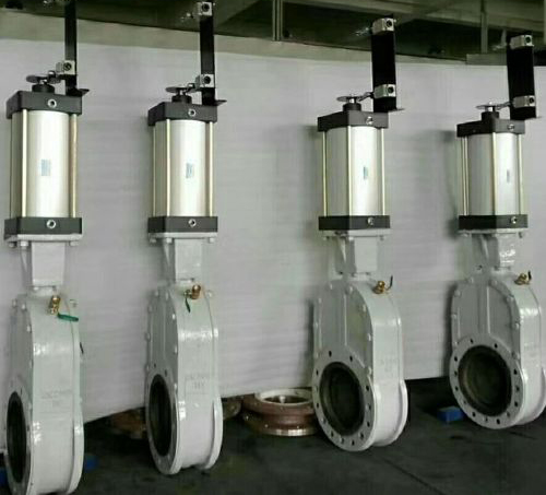 石子雙閘板刀閘閥