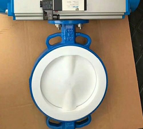 氣動襯氟蝶閥