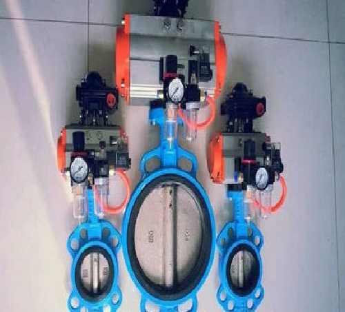 氣（qì）動對夾蝶閥