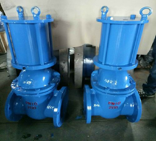 液動鑄(zhù)鐵明杆楔式閘閥 液動鑄鐵明(míng)杆楔(xiē)式閘閥