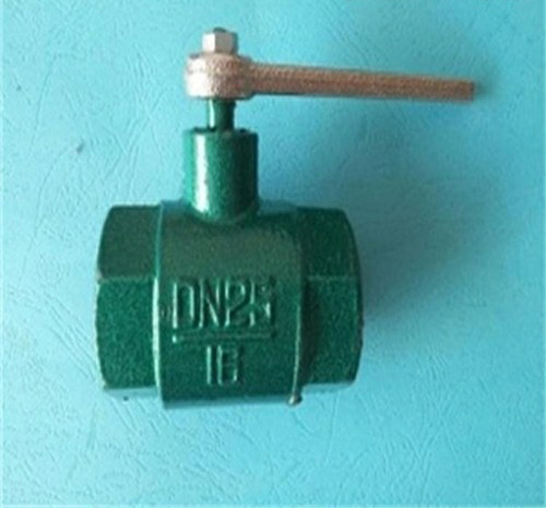 綠色（sè）烤漆鐵球閥