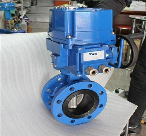 電動防爆軟（ruǎn）密封蝶閥