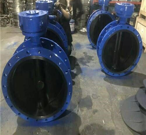 法蘭式全襯膠蝶閥