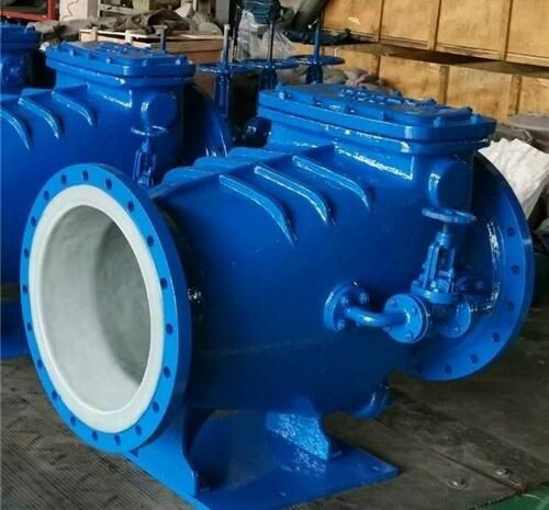 襯氟微阻緩閉止回閥