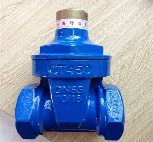 法蘭軟密封防（fáng）盜閘閥