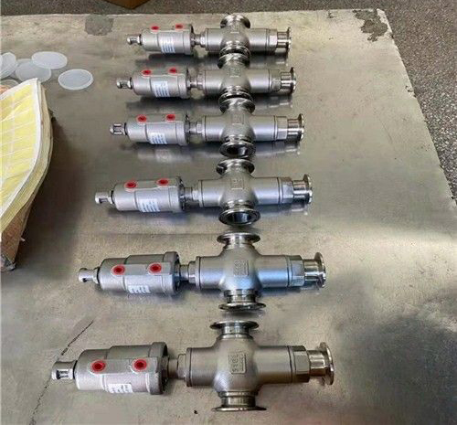 螺紋氣動三通角座閥 螺紋氣動三通角(jiǎo)座閥