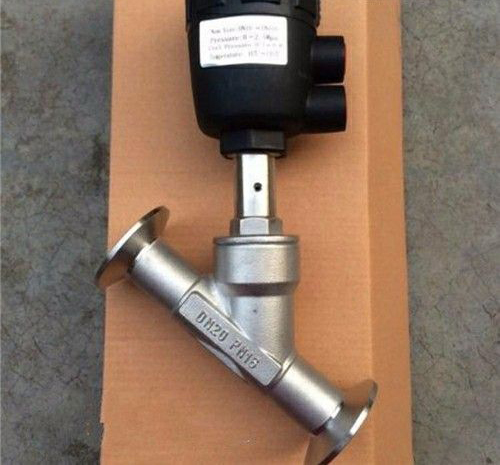 衛生級氣動角座閥