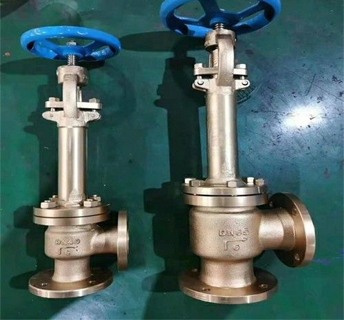 法蘭青銅角式截（jié）止閥