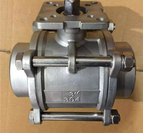 衛生級三片(piàn)式(shì)高平台球閥 衛生級三片式高平台球閥