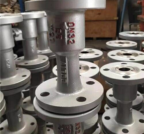 法蘭不鏽（xiù）鋼一體式高溫球閥