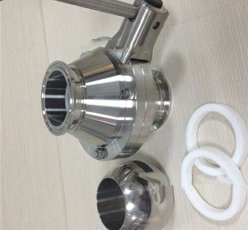 快裝衛生級蝶形球閥