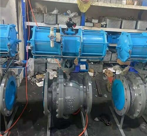 氣動噴煤粉球閥