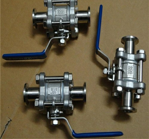 手動衛生(shēng)級三片(piàn)式球(qiú)閥 手(shǒu)動(dòng)衛生級(jí)三片式球閥