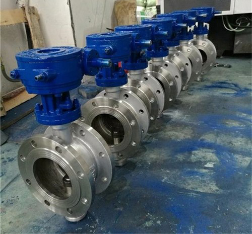 電動雙向流旋球閥