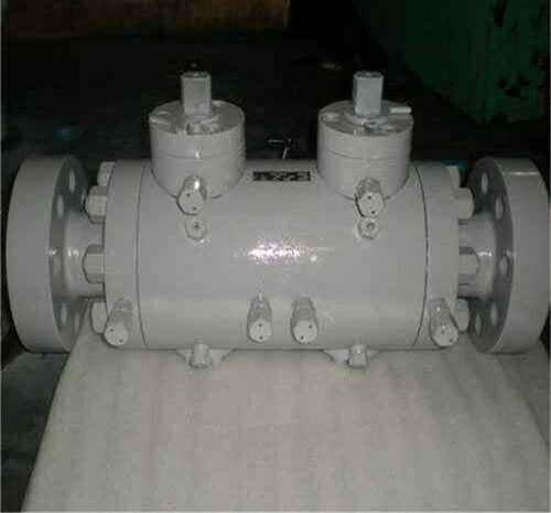 法蘭雙阻塞雙排放球閥