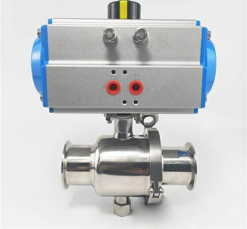 氣動無滯留衛生級球閥 氣動無滯留衛生級球閥