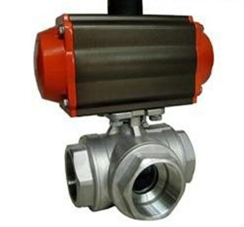 氣動高壓三通球閥 氣動高壓三通球閥