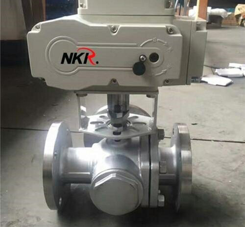 電動高壓三通球閥