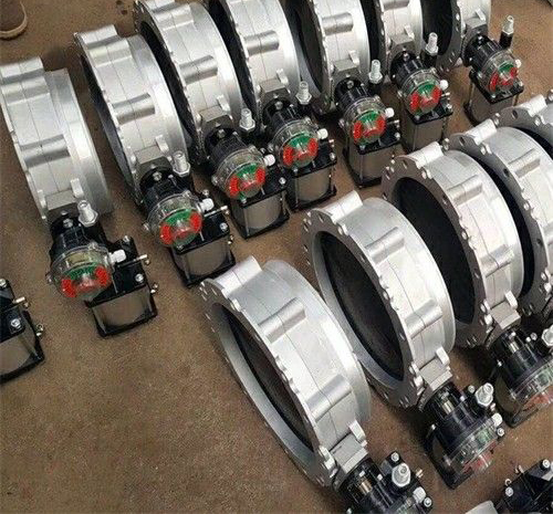 鋁合金（jīn）粉（fěn）塵蝶閥