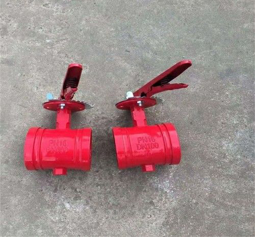 軟密（mì）封溝槽蝶閥