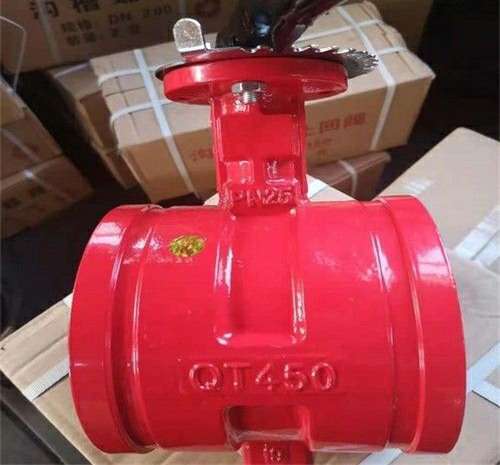 溝槽式蝶閥 溝槽式蝶閥